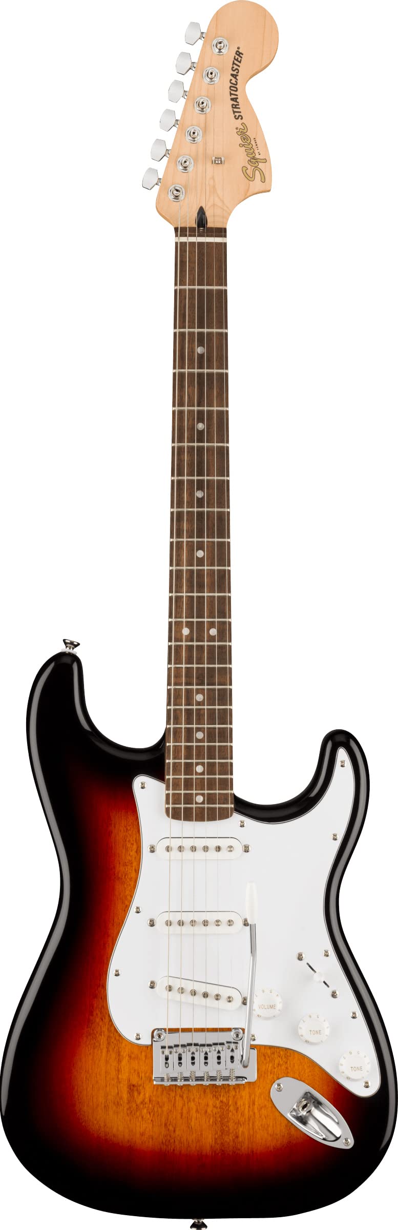 Fender Squier Affinity Stratocaster - 3-Color Sunburst w/ Gig Bag