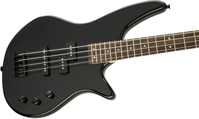 Jackson JS Series Spectra Bass JS2 Bass Guitar - Gloss Black w/ Instrument Cable