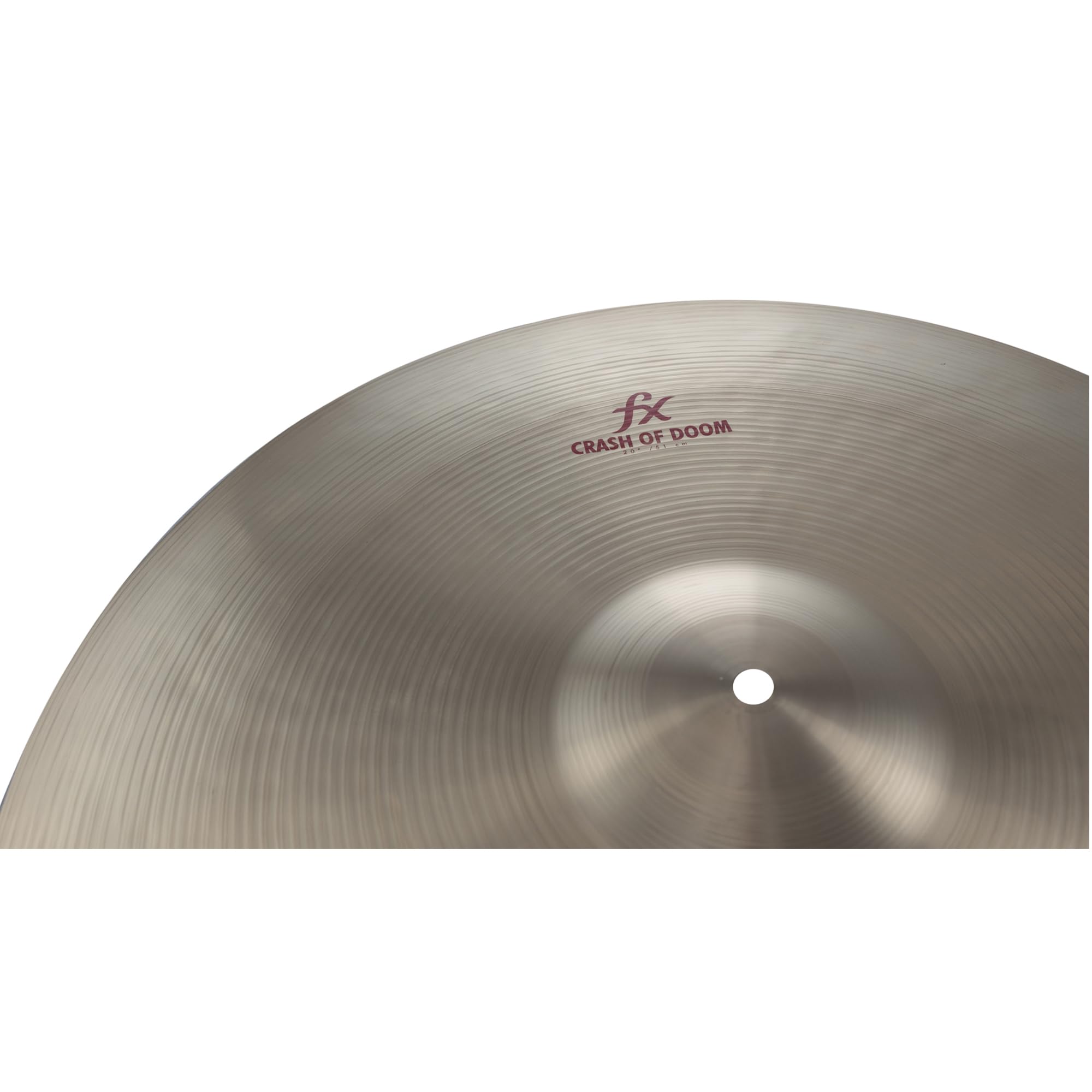 Zildjian A0621 20" FX Crash of Doom Cymbal w/ Drumstick Bag