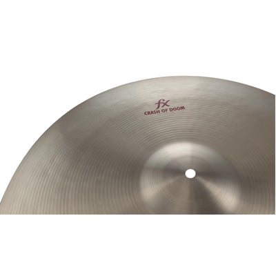 Zildjian A0621 20" FX Crash of Doom Cymbal w/ Drumstick Bag