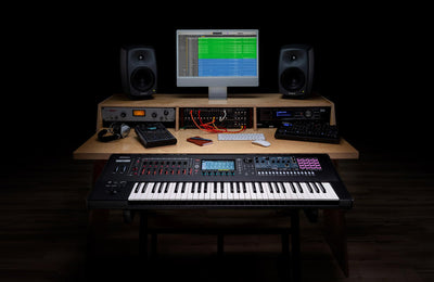 Roland Fantom 6 EX 61-Key Workstation Keyboard Synthesizer w/ Sustain Pedal