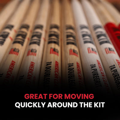 Vic Firth American Classic 7A Drumsticks - 3 Pairs