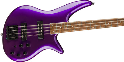 Jackson X Series Spectra Bass SBX IV - Deep Purple Metallic w/ Instrument Cable