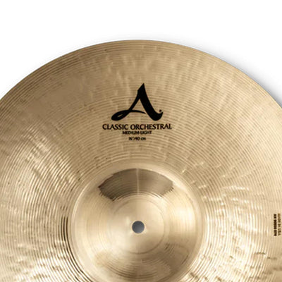 Zildjian A0767 20" A Classic Orchestral Cymbals, Medium Light - Pair w/ Drumstick Bag