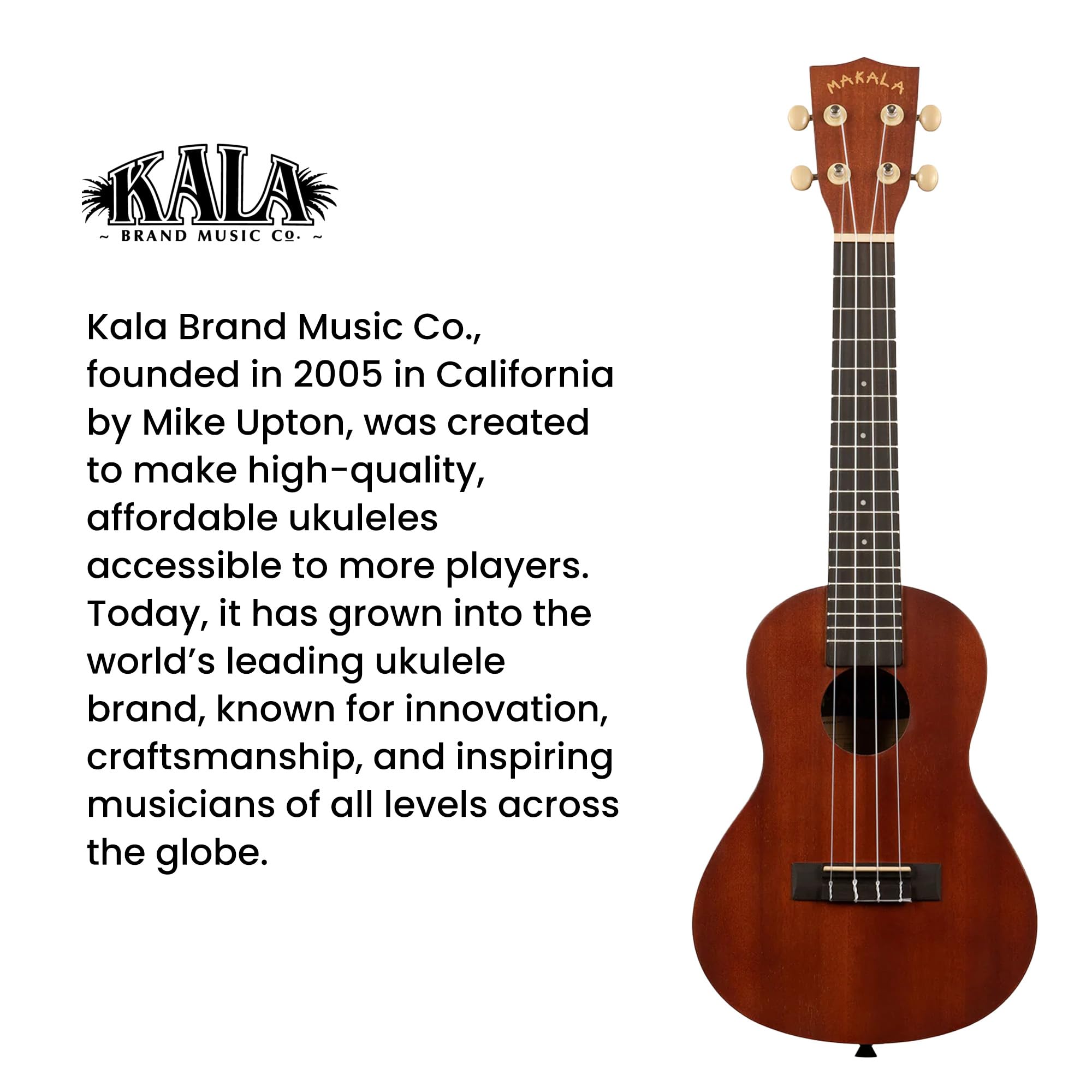 Kala MK-C Makala Concert Ukulele w/ Gig Bag