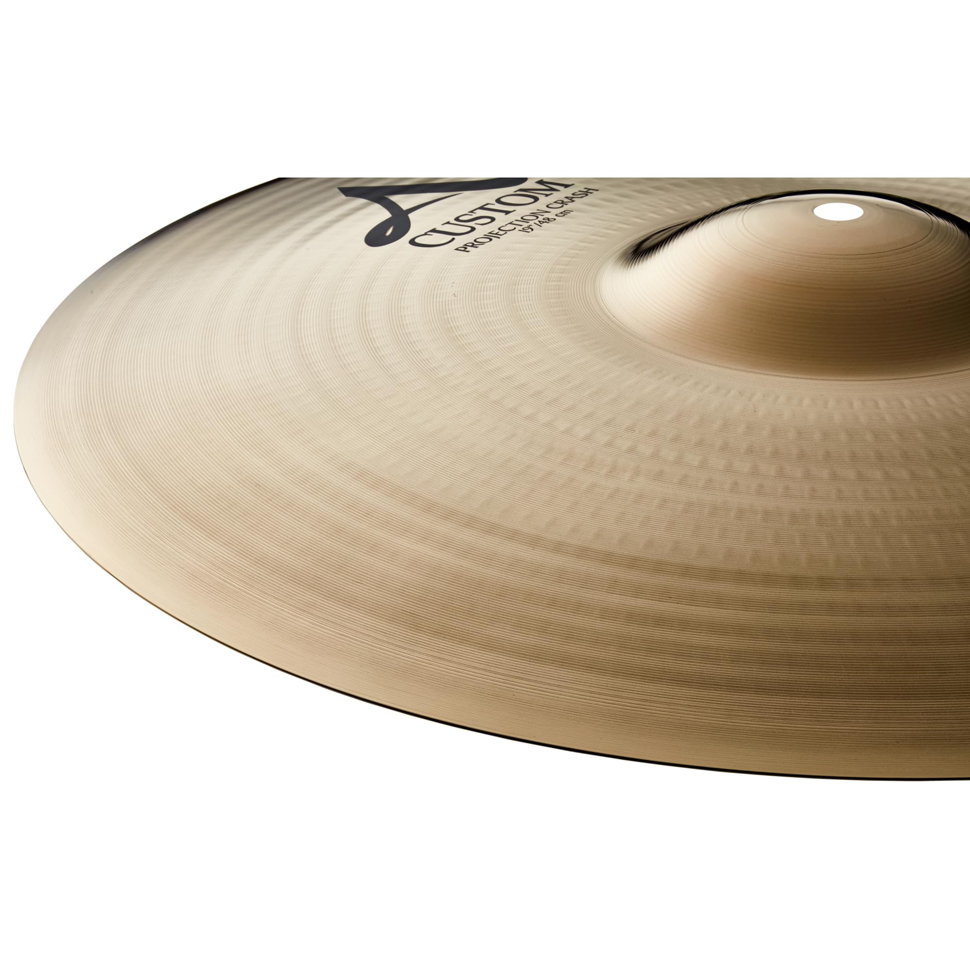 Zildjian A20585 19" A Custom Projection Crash Cymbal w/ Drumstick Bag