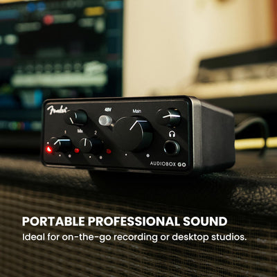 Fender AudioBox Go USB-C Audio Interface w/ Headphones