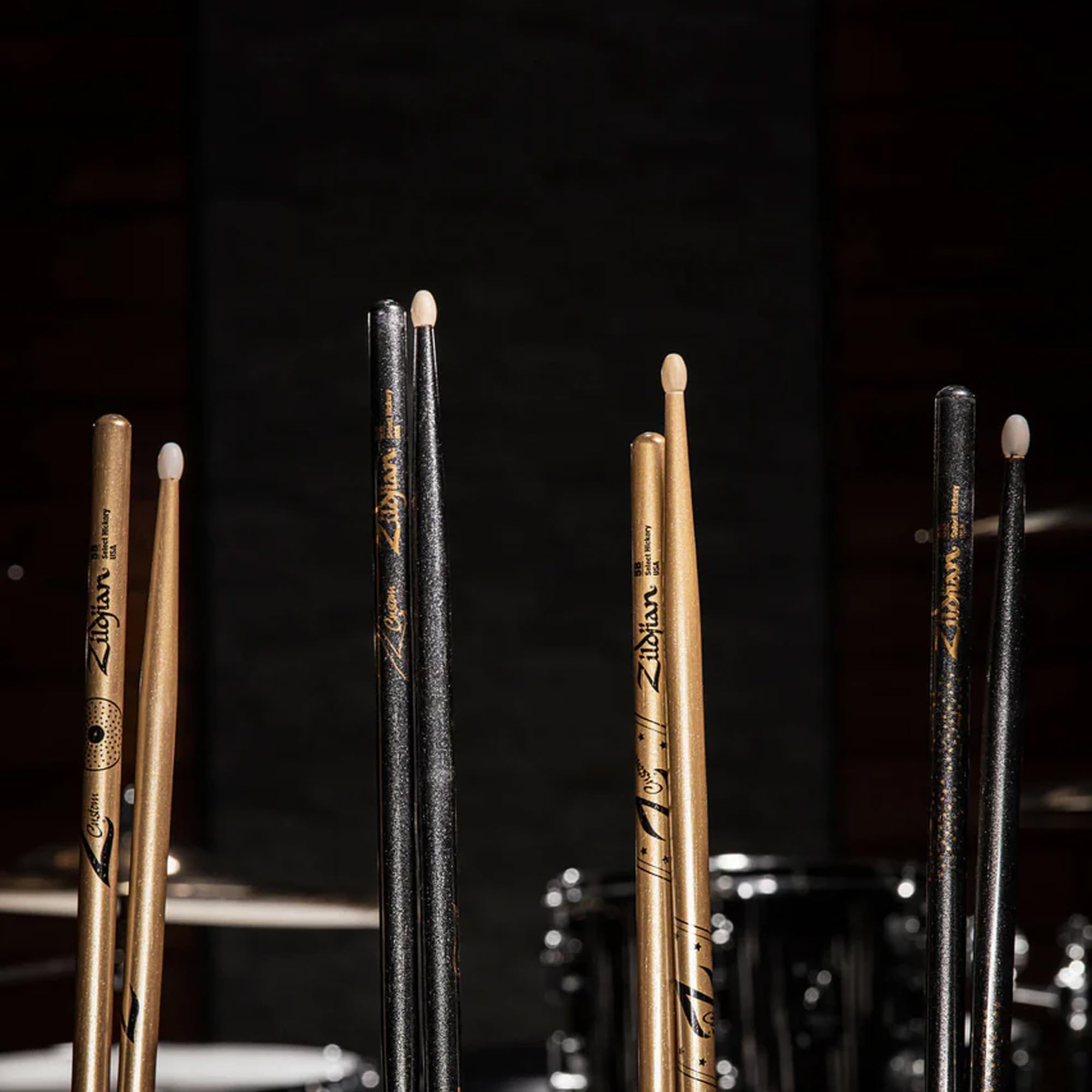 Zildjian Z Custom Limited Edition Chroma Gold 5A Drumsticks - 12 Pair