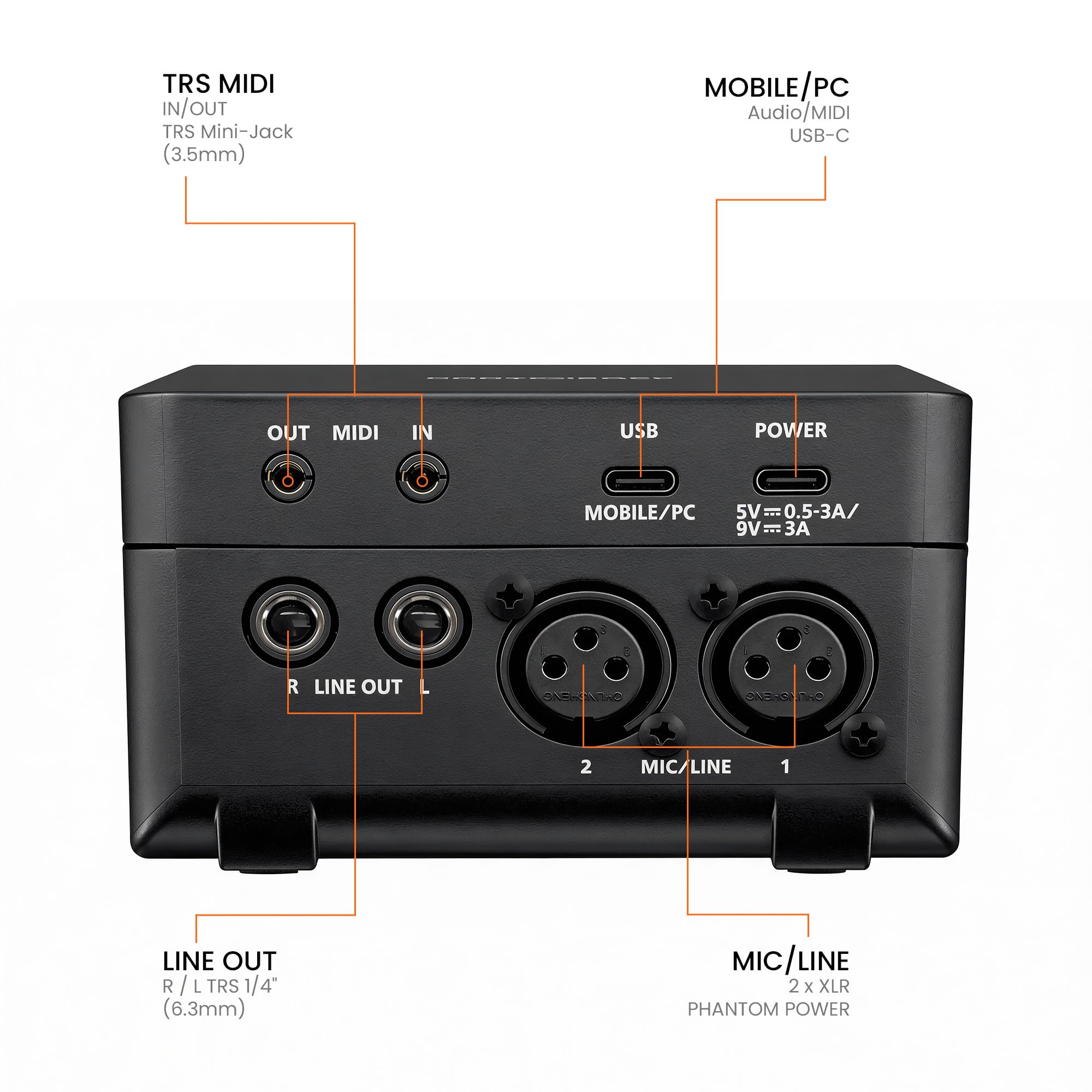 Roland GO:MIXER STUDIO Audio Mixer Interface