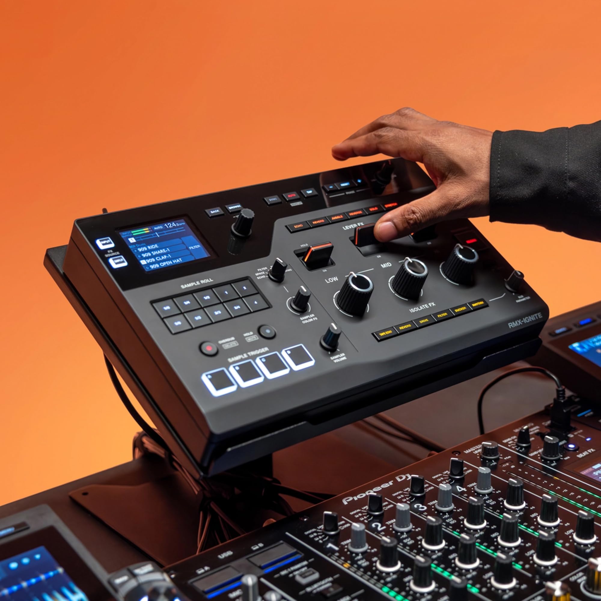 Pioneer DJ AlphaTheta DJC-STS2 DJ Stand for RMX-IGNITE