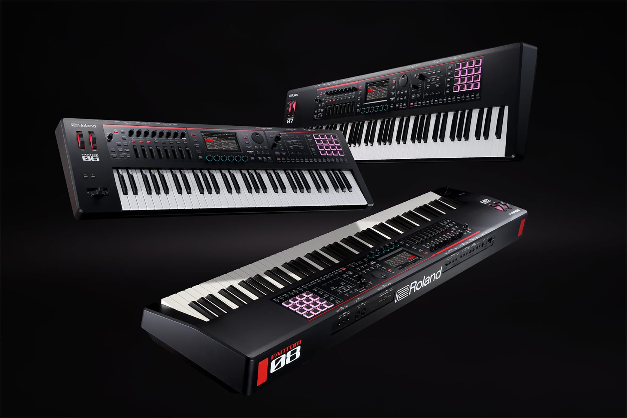 Roland Fantom-06 Synthesizer Keyboard w/ Adjustable Stand