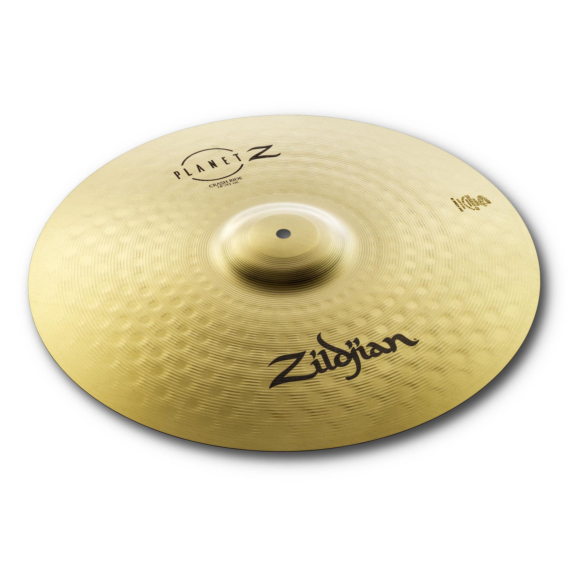 Zildjian ZP18CR 18" Planet Z Crash Ride Cymbal w/ Drumstick Bag