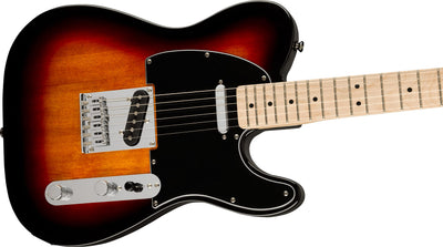 Fender Squier Affinity Telecaster - 3 Color Sunburst w/ Gig Bag