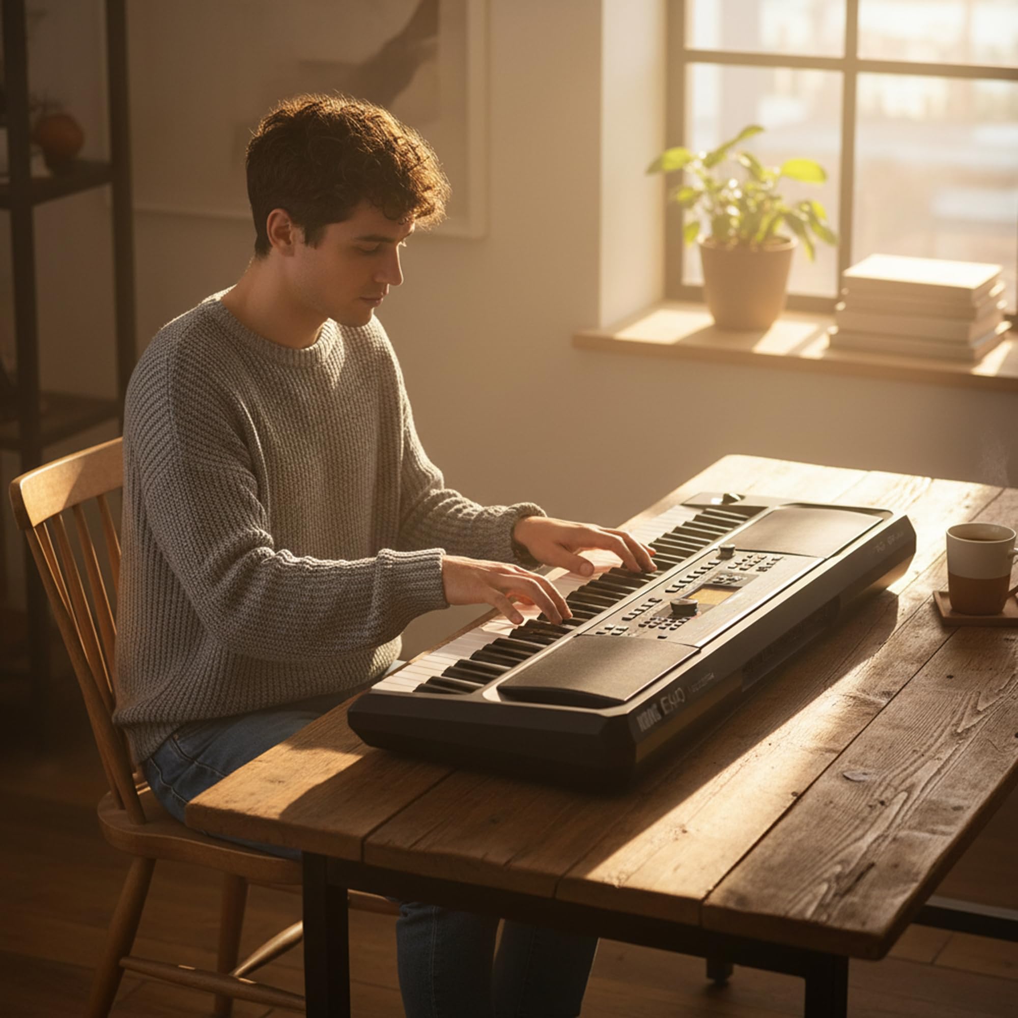 Korg EK-50L Limitless Entertainer Keyboard w/ Adjustable Stand