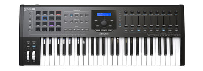 Arturia KeyLab 49 MkII Keyboard Controller - Black w/ Headphones