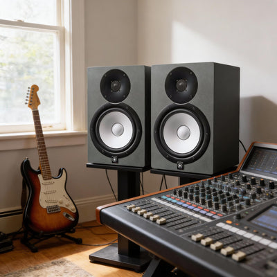Yamaha HS8 Studio Monitor Powered Speaker Pair - Slate Grey
