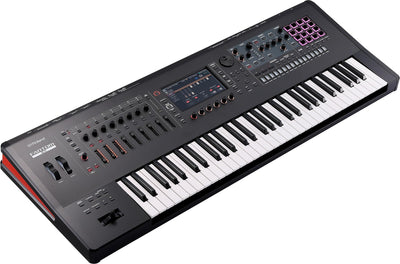Roland FANTOM 6 EX 61-Key Workstation Keyboard Synthesizer w/ Adjustable Stand