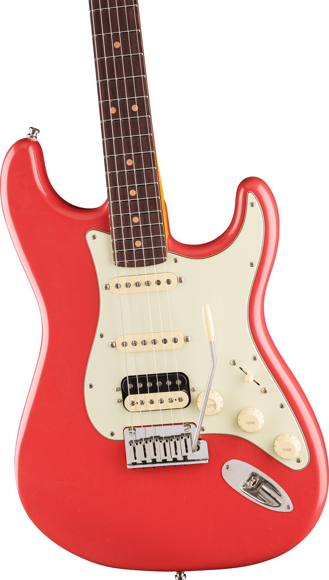 Fender American Ultra Luxe Vintage '60s Stratocaster HSS - Fiesta Red w/ Cleaning Kit