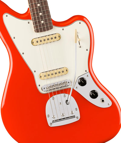 Fender Player II Jaguar - Coral Red w/ Cleaning Kit