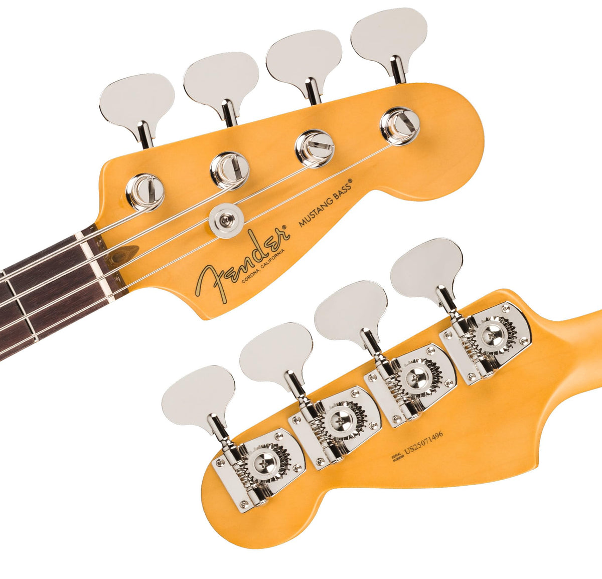 Fender American Professional Classic Mustang Bass - 3-Color Sunburst w/ Cleaning Kit