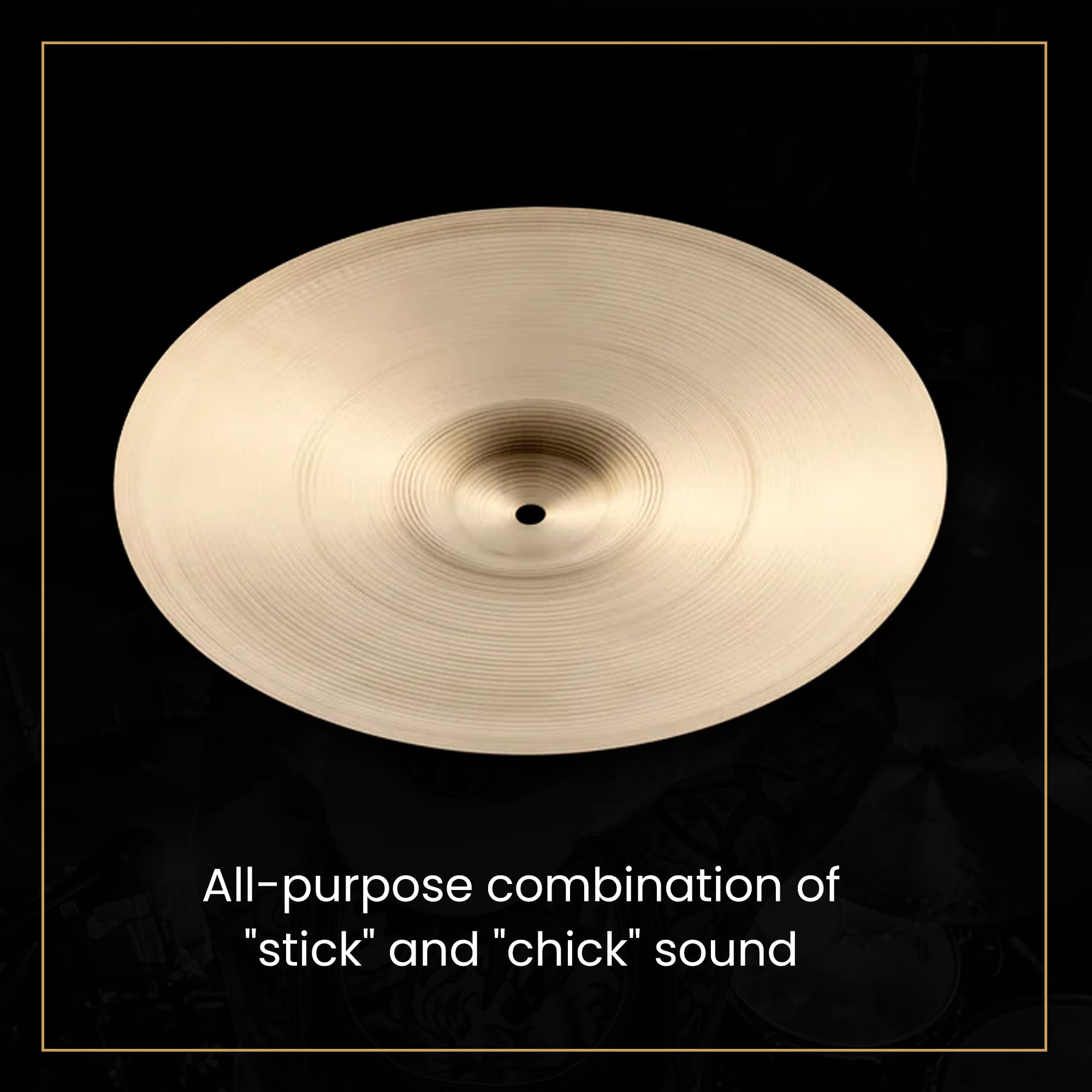 Zildjian A0133 14" A New Beat Hi-Hat Cymbals Pair w/ Drumstick Bag
