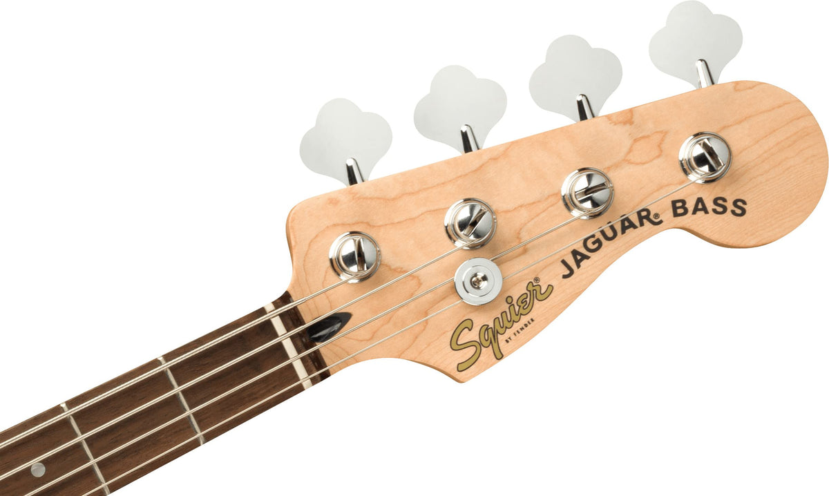 Fender Squier Affinity Jaguar Bass H - Charcoal Frost Metallic w/ Rumble 15 Amplifier