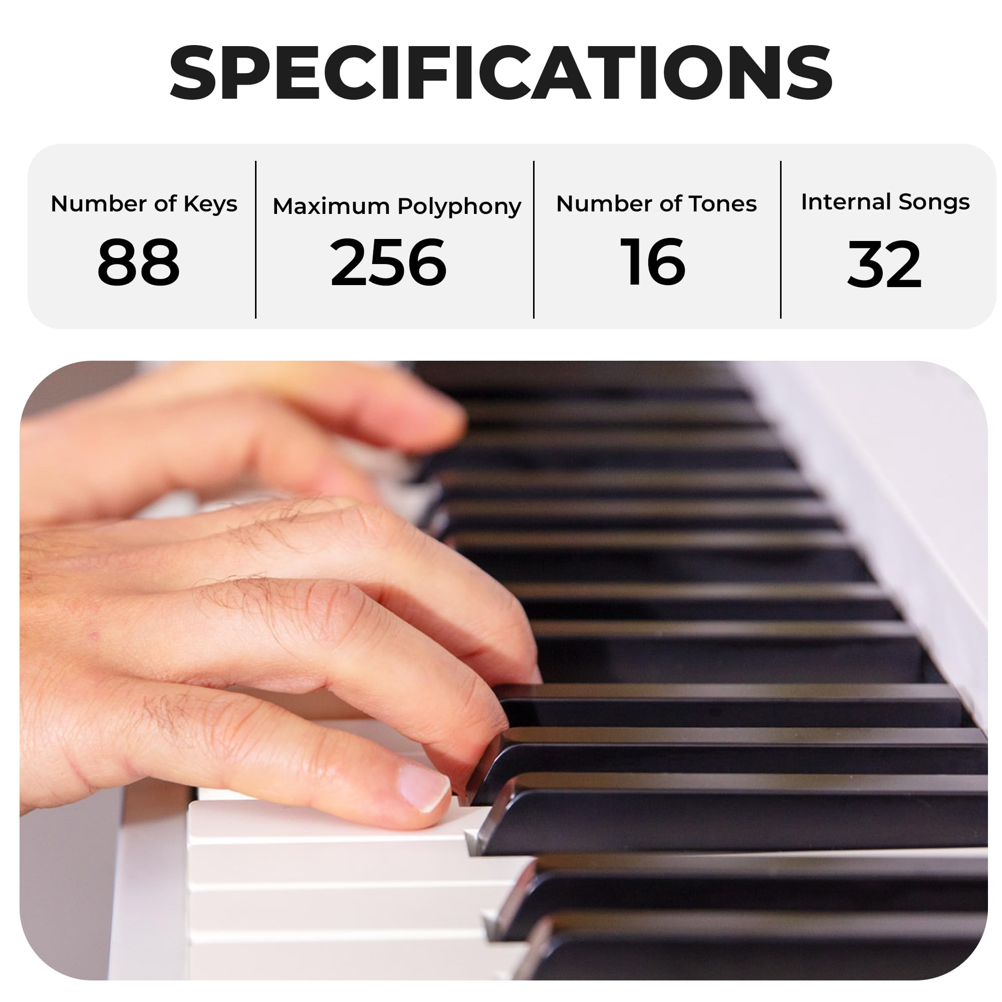 Roland FP-60X Digital Piano - Black w/ Roland KSC-72 Stand
