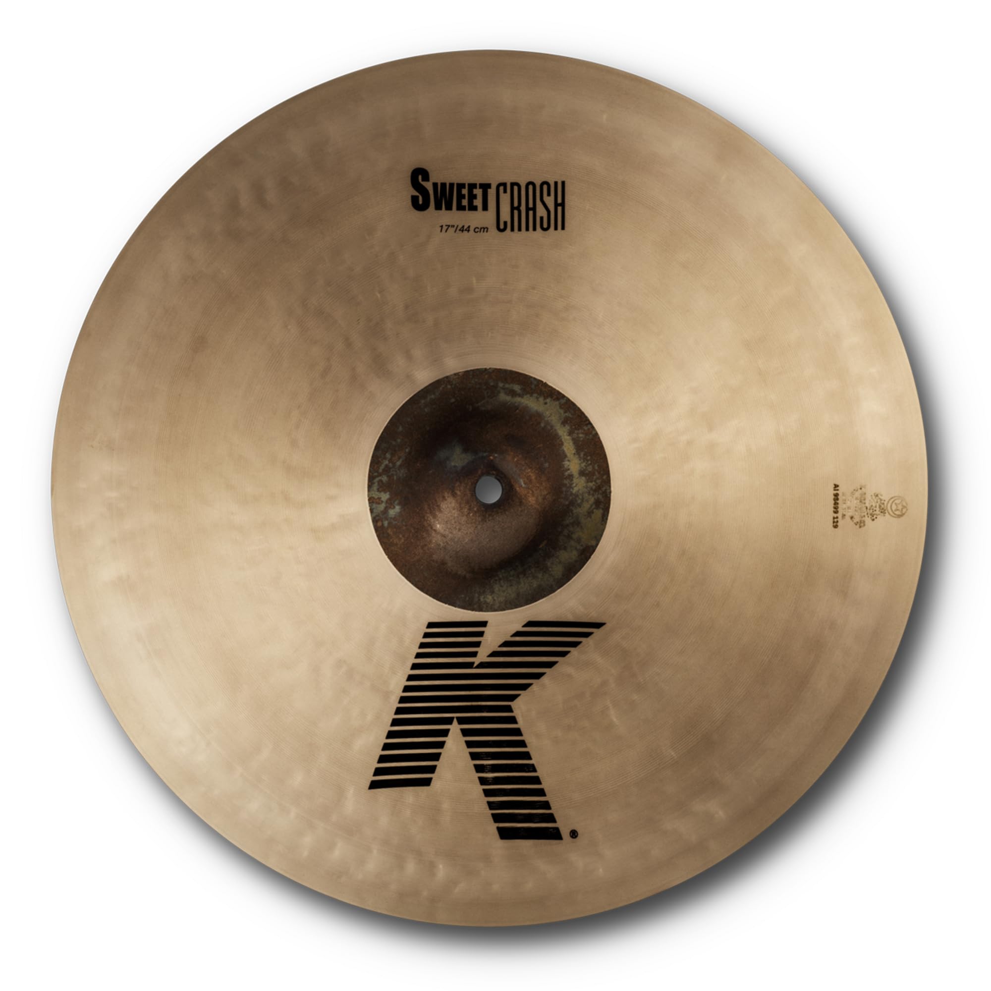 Zildjian K0703 17" K Sweet Crash Cymbal w/ Drumstick Bag