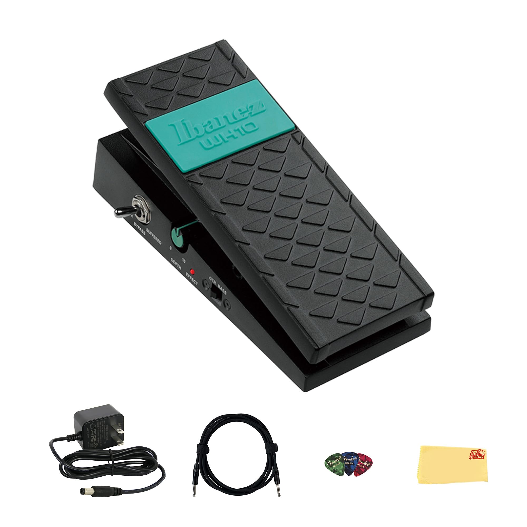Ibanez WH10 V3 Wah Pedal w/ Instrument Cable