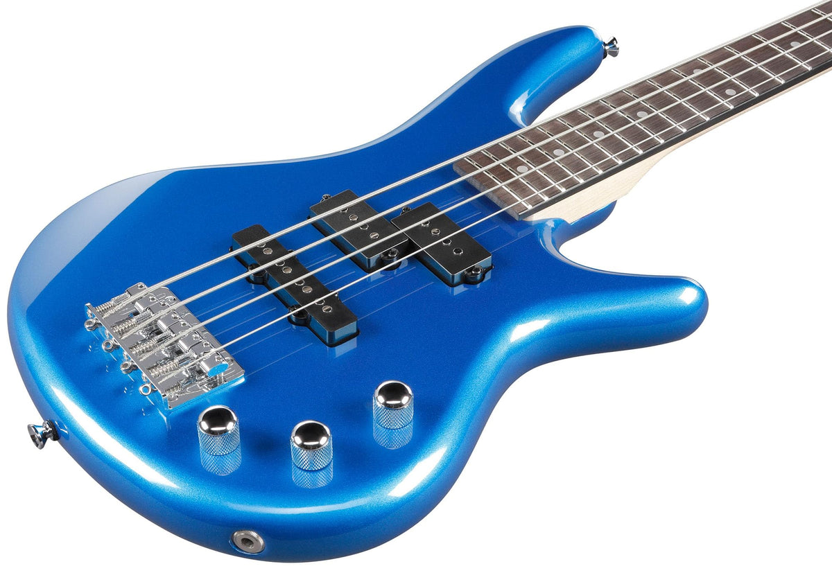 Ibanez GSRM20 SR Gio miKro Short-Scale Bass Guitar - Starlight Blue w/ Gig Bag
