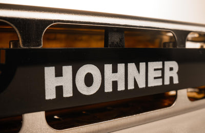 Hohner Big River Harp MS Harmonica - Key of G w/ Instructional Manual