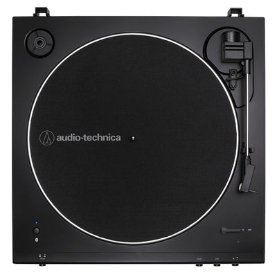 Audio-Technica AT-LP60XBT Fully Automatic Wireless Belt-Drive Turntable - Black w/ Cleaning Kit