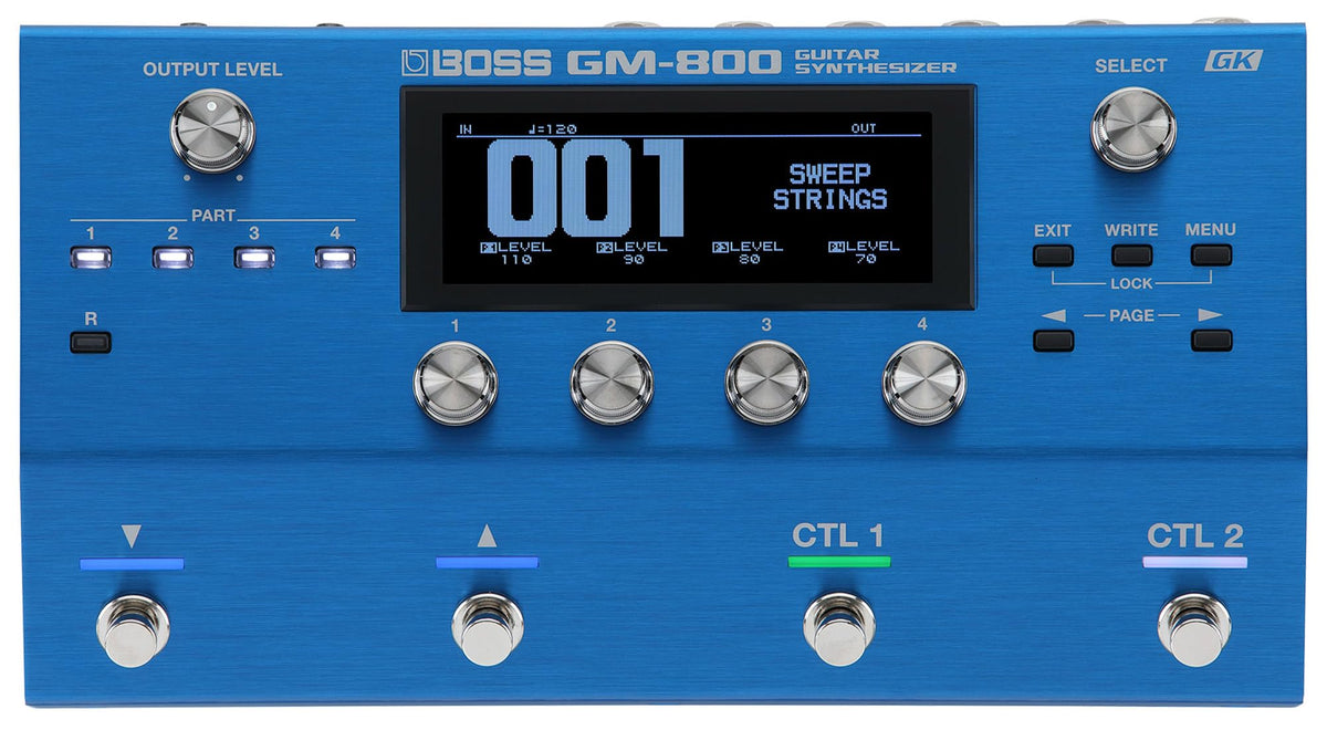 Boss GM-800 Guitar Synthesizer w/ Instrument Cable