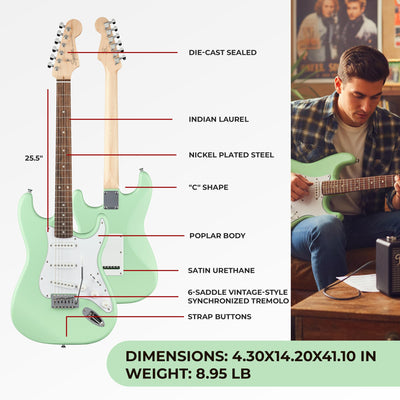 Fender Squier Stratocaster - Surf Green