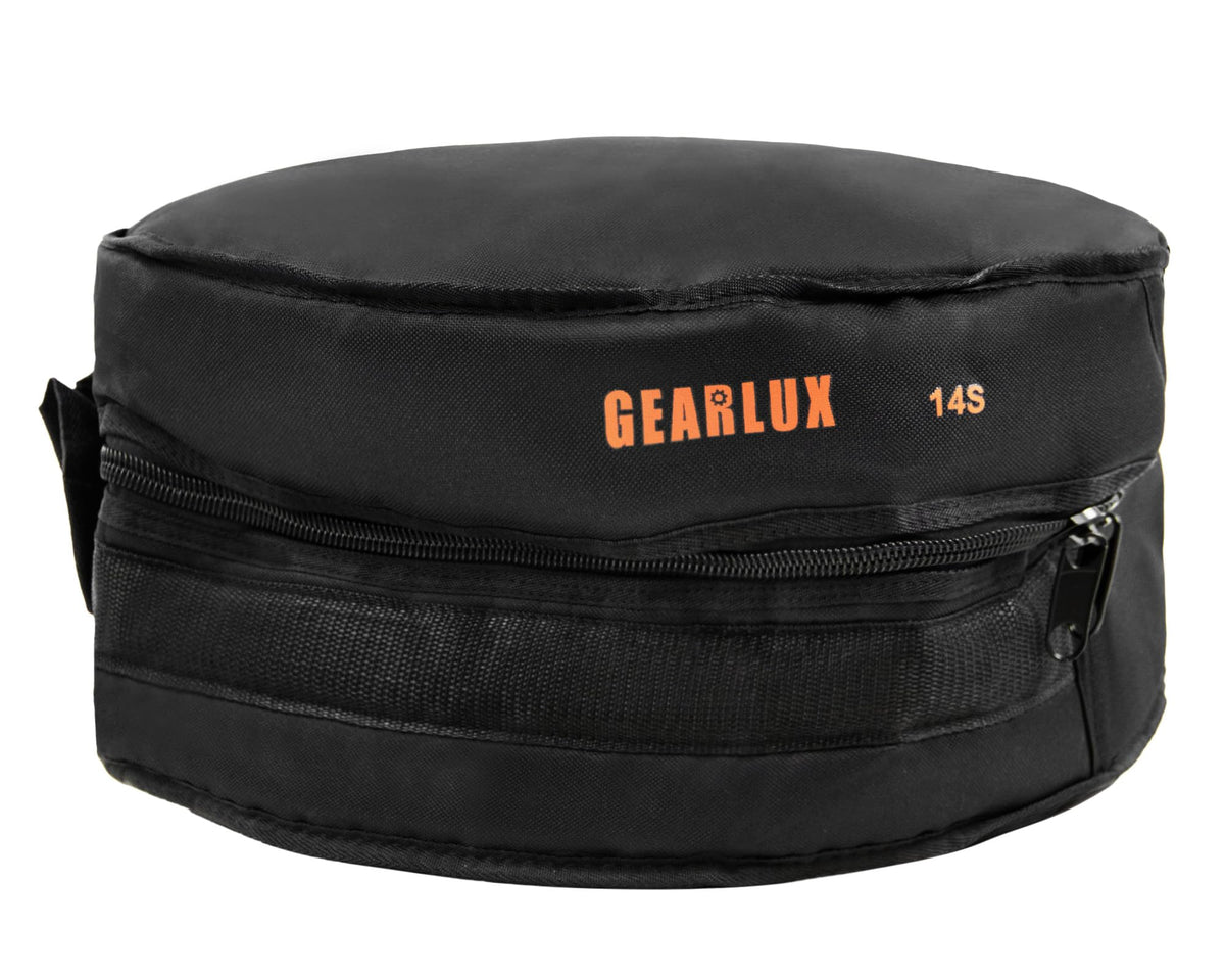 Gearlux 5-Piece Drum Bag Set for 12" Tom, 13" Tom, 14" Snare, 16" Floor Tom, 22" Bass Drum