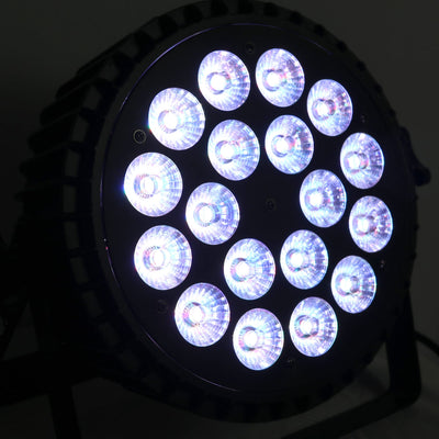Gearlux SP185 18-LED 12-Watt RGBW+UV Five-in-One LED PAR Stage Light