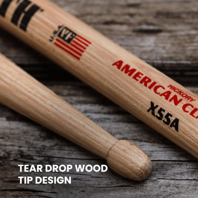 Vic Firth X55A American Classic Extreme 55A Drumsticks - 3 Pack