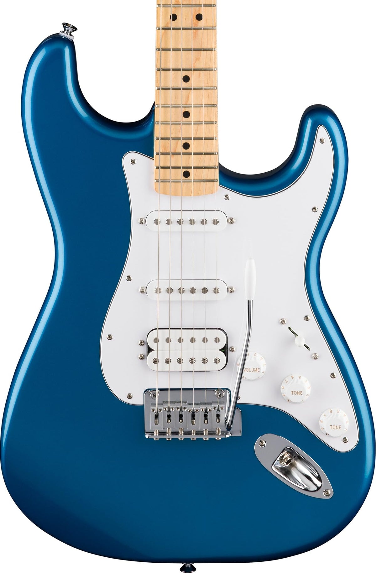 Fender Standard Stratocaster HSS - Aqua Marine Metallic w/ Guitar Cleaning Kit