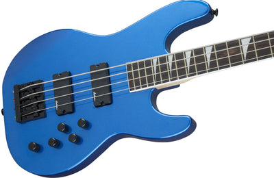 Jackson JS Series Concert Bass JS3 Bass Guitar - Metallic Blue w/ Instrument Cable