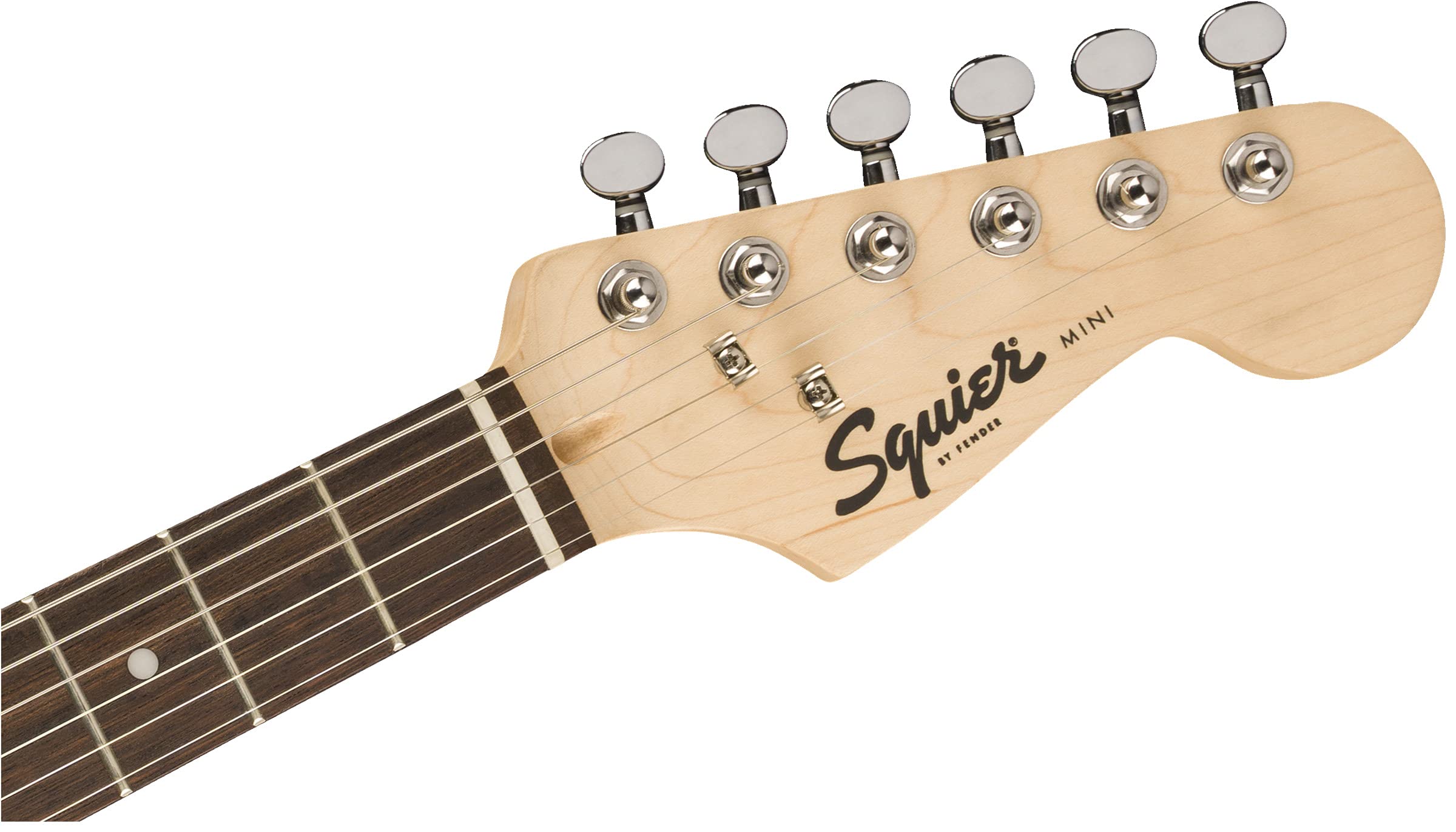 Fender Squier 3/4-Size Kids Mini Strat Electric Guitar - Competition Orange w/ Tuner