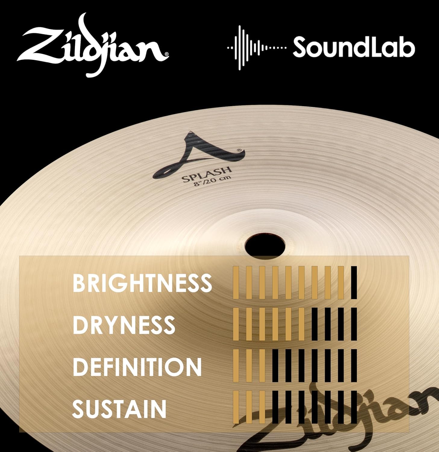 Zildjian A0210 8" A Splash Cymbal