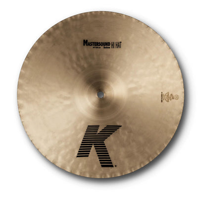 Zildjian K0909 14" K Mastersound Hi-Hat Cymbals Pair w/ Drumstick Bag