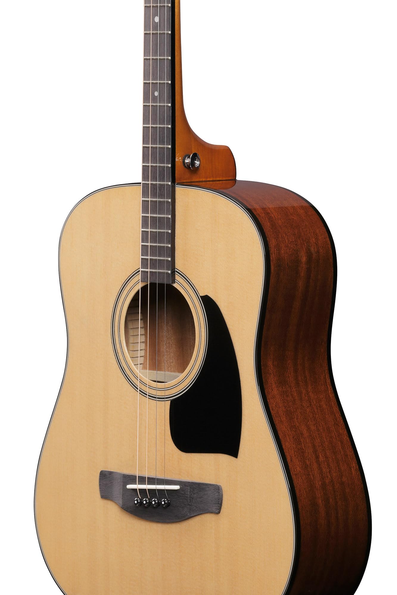 Ibanez PFT2 PF Performance Mini Dreadnought Acoustic Guitar - Natural High Gloss w/ Case