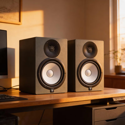 Yamaha HS8 Studio Monitor Powered Speaker Pair - Slate Grey