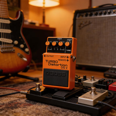 Boss DS-2 Turbo Distortion w/ Power Supply