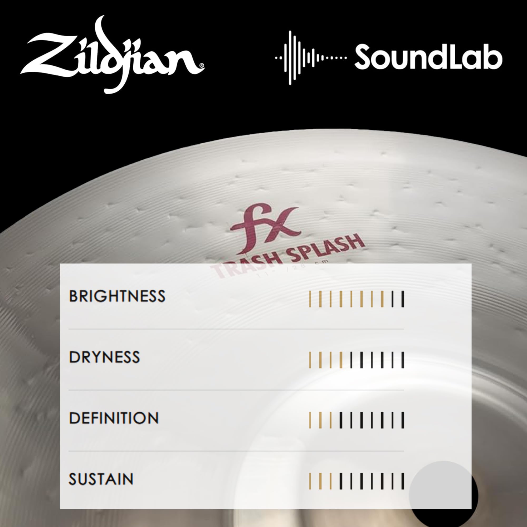 Zildjian A0611 11" FX Trash Splash Cymbal