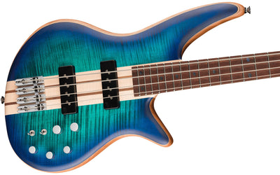 Jackson Pro Series Spectra Bass SBFM IV - Chlorine Burst w/ Instrument Cable