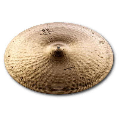 Zildjian K1119 22" K Constantinople Medium Thin Ride Cymbal, Low w/ Drumstick Bag