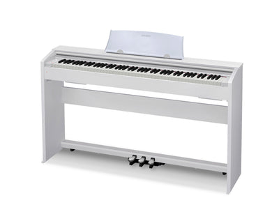 Casio PX-770 Privia Digital Piano - White w/ Adjustable Bench