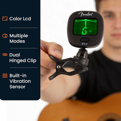 Fender FT-1 Professional Clip-On Chromatic Guitar Tuner